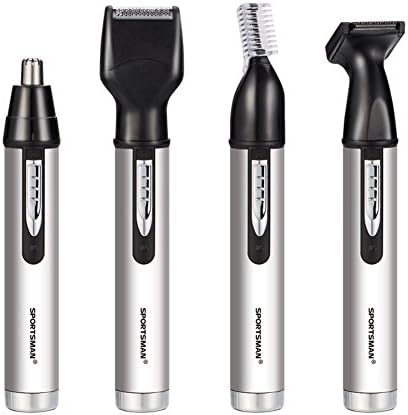 LFM Rechargeable 4 in 1 Electric Hair Clippers Nose Ear Beard Hair Eyebrow Trimmer Set for Men Professional Portable Shaving Machine