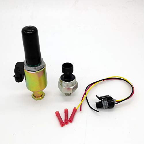 Fudoray w/ICP 7.3 Powerstroke IPR Valve Control Sensor for Ford F250 F350 F450 F550 Super Duty E350 E450 E550 Econoline Excursion 7.3L V8 Diesel Replaces AP63402 Injector Fuel Pressure Regulator