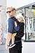 Baby Tula Explore Baby Carrier 7 – 45 lb, Adjustable Newborn to Toddler Carrier, Multiple Ergonomic Positions, Front and Back Carry, Easy-to-Use, Lightweight – Discover, Black with Gray Stars