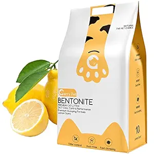 Dogista Gerry PET CAT Litter Lemon 5 LTR, Off White