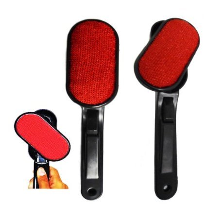 2 x New Lint Fluff Clothes Coats Jackets Dust Brush Magic Pets Hair Remover