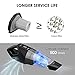 Handheld Vacuum Cleaner Cordless 7000PA Hand Vacuum Cleaner 16V Lithium 120W Rechargeable Hand Vac