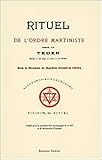 Rituel de l'ordre martiniste by 