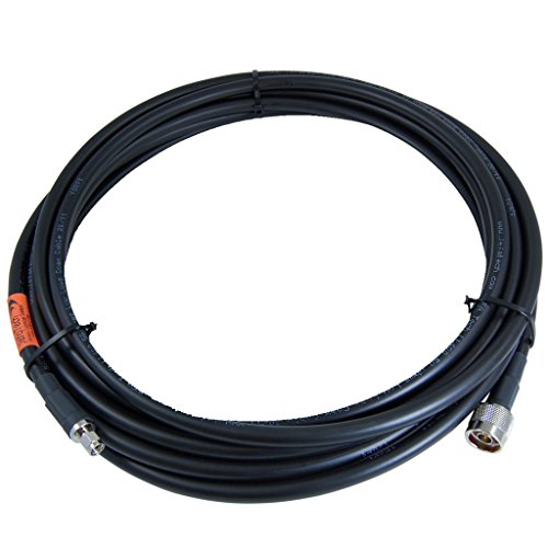 JEFA Tech 50 Feet CradlePoint to External Antenna Cable Assembly - SMA Male to N Male