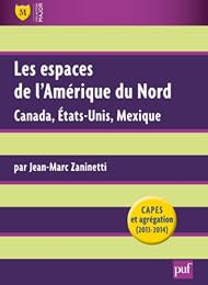 Les  espaces de l'Amérique du Nord