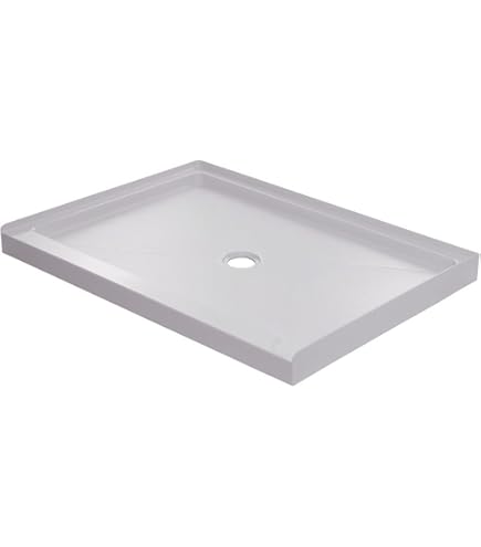 DreamLine SlimLine 34 in. D x 42 in. W x 2 3/4 in. H Center Drain