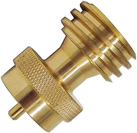 DOZYANT 1 lb to 20 lb Propane Tank Adapter for Disposable Throwaway Cylinder, Converter Universal 1 Pound