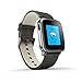 Pebble Time Steel Smartwatch for Apple/Android Devices - Black