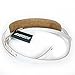 Gretsch Leather Vintage Syle Guitar Strap in White