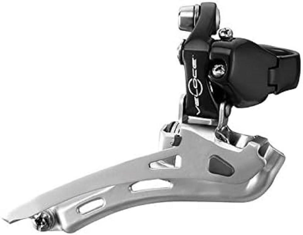 Campagnolo Veloce 9-Speed/10-Speed Front Derailleur Braze-On - Black