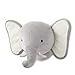 Levtex Home Baby Grey Elephant Head Wall Decor