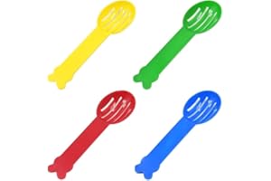 Pet Hamster Cleaning Shovel 4 Pieces Feces Shovel Scoop Sand Removal Supplies Small Animal Toilet Cleaning Shovel Random Colo