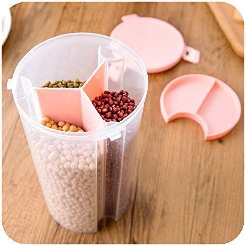 Floraware Plastic Storage Container- 2Pieces, Pista Green