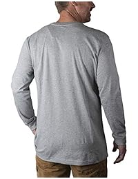 Paredes playera de algodón de manga larga para hombre