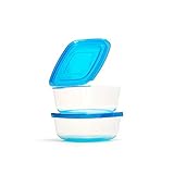 Mr Lid Premium Food Storage Container, 1 Cup (8oz), 2 Count