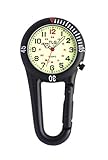 Paramedic Nurses Doctors Nite Glow Luminous Clip on Fob Watch