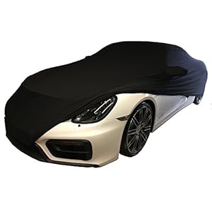 Super-Soft Indoor Stretch Car Cover Auto beschermhoes geschikt voor Porsche Cayman, 981, 718, GT4, Elfer, 911 / 992…