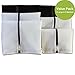 LANCON Reusable Mesh Laundry Bags, Set of 6 (3 Large and 3 Medium)