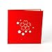 Paper Spiritz Cherry Blossom Pop Up Card, Anniversary Card, 3D Greeting Card, Pop Up Card for Wife Mom Girlfriend, Pop Up Birthday Card, Mother’s Day Card, Gift Card, All Occasion