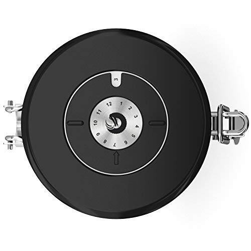 Coffee Gator Stainless Steel Container - Fresher Beans and Grounds for Longer - Canister with Date Tracker, CO2-Release Valve and Measuring Scoop - Medium - Silver - Thumbnail 6
