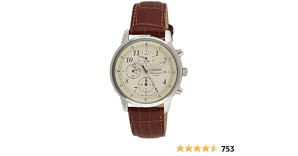 Seiko Men's SNDC31 Classic Brown 