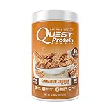 Quest Nutrition Protein Powder, Cinnamon Crunch, 20g Protein, 1g Net Carbs, 80% P/Cals, 2lb Tub, High Protein, Low Carb, Gluten Free, Soy Free