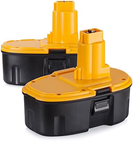Battery for DEWALT 18V 3.0Ah XRP DC9096 DC9099 Replacement Battery for Power Tools High Capacity Cordless Power Tools (2 Pack, Pod-Style)