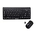 Verbatim Wireless Mini Slim Keyboard and Optical Mouse - Black
