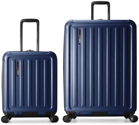 Amazon.com | Dejuno Tutin 3-Piece Hardside Spinner Luggage Set