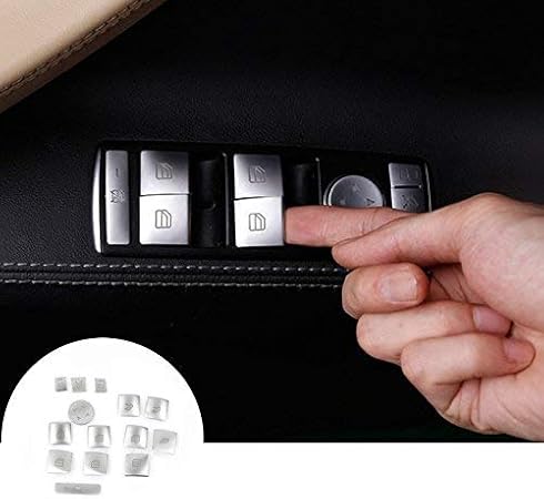 Amazon 車内ドアウィンドウリフトボタンカバートリム パワーウィンドウスイッチ 車 バイク