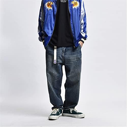 YCZDG Washed Distressed Jeans Men 