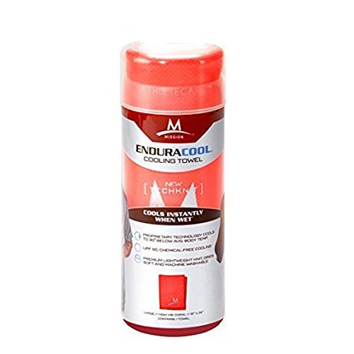 MISSION Unisex Enduracool accessoire multisports, Coral, L UK