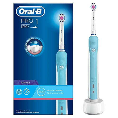 Oral-B Spazzolino Elettrico Ricaricabile Pro 1 - 790 Black Edition. Confezione Doppia Con 2 Spazzolini Neri + 2 Testine Di Ricambio