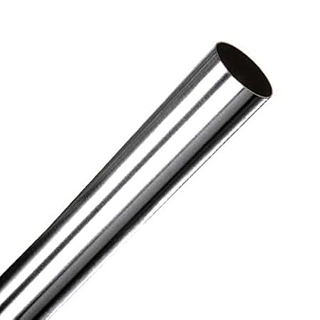 Speedy Poles Apart 28mm Eyelet Curtain Pole Chrome 400 Cm