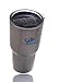 Stainless Steel Vacuum-Insulated commuter Travel 30oz Tumbler Cup W/Spill And Splash Proof Lid HC REFRESH - Keeps Your Drink Cold/Hot - For Camping Beach Office On The Go Two Straws Cleanning Brush