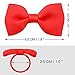Belle Beau Baby Girls Bow Elastic Ties,Ponytail Holders,Hair Bands,Hair Elastics,Value Set (B)