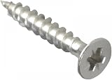ForgeFix Multi-Purpose Single Thread Screws 4.0 x 25mm A2 Stainless Steel Box