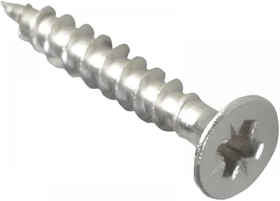 ForgeFix Multi-Purpose Single Thread Screws 4.0 x 25mm A2 Stainless Steel Box
