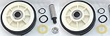 Drum Roller w/shaft 2 Pack Replaces Maytag, 303373, 12001541