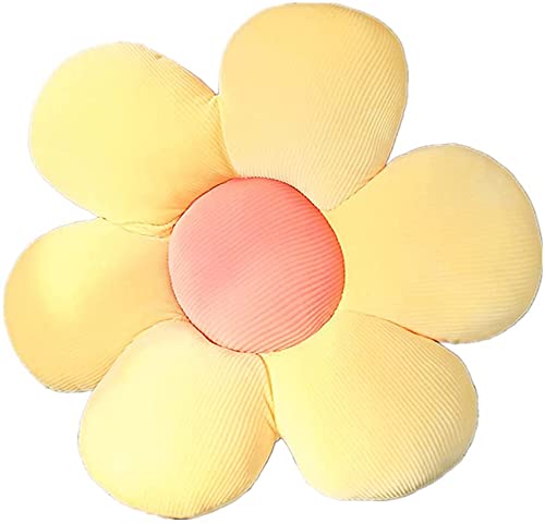 Zinsale Cute Flower Floor Pillow Cushion Throw Pillow Indie Room Decor Pillow for Teens Tweens Girls Reading Nook Watching TV Bedroom — image 1