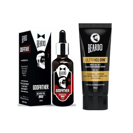 beardo ultraglow face lotion for men
