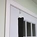 Evelots 36-Inch Door Draft Stopper-Energy Saving-W/Over-The-Door Hook, Black