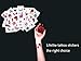 Flower Temporary Tattoo Stickers for Women, Kids, Men, Girls – 100+ Different Transfer Stickers, Fashion Fake Tattoos Waterproof, Tattoo Stickers with red pink rose, butterfly, heart