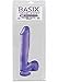 Basix 10-Inch Suction Cup Dong, Purple