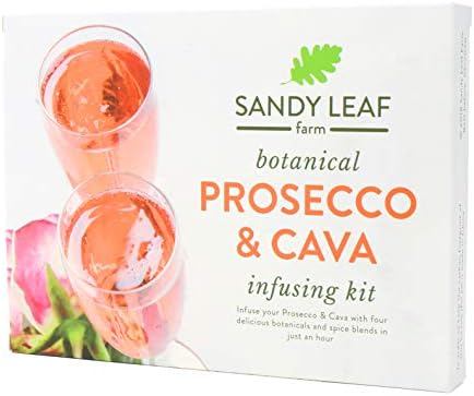 Prosecco Infusing Kit - Perfect Gift for a Prosecco Lover - 4 Delicious infusions- Make Amazing Cocktails