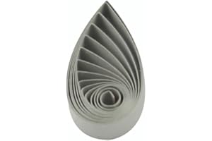 ODETOJOY Quilling Strips 5mm Paper Quilling Set 120pcs Strips 52CM Solid Color Origami Paper DIY Hand Crafts Quilling Paper Strips (Light Gray)