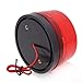 Huoshang RED LED 12 Volt Security Alarm Strobe Light with Screw Base for Home Security System