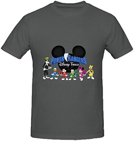 KARLEE Custom Crew Neck Power Rangers Disney Force Men's T-shirt