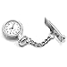 WZC Silver Nurses Lapel Pin Watch With Gift Box