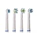Toothbrush Heads Electric Replacement Brush Heads for Oral B - Upgrade New - 4x4 Multi Pack of 16